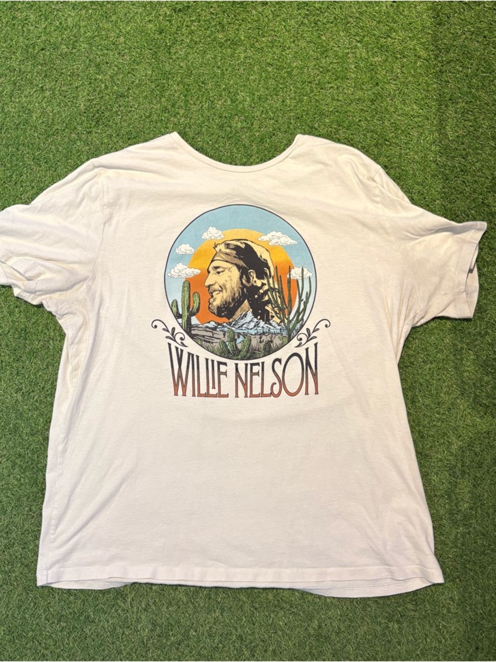 Willie Nelson Graphic T-Shirt Zion Rootswear 2XL
